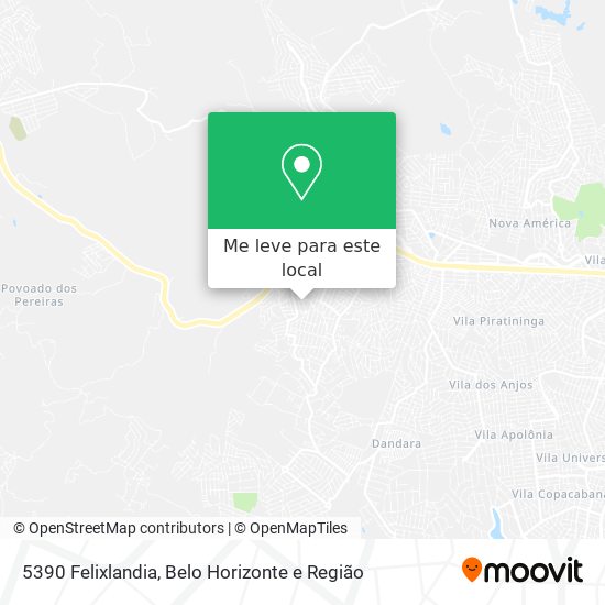 5390 Felixlandia mapa
