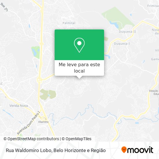 Rua Waldomiro Lobo mapa