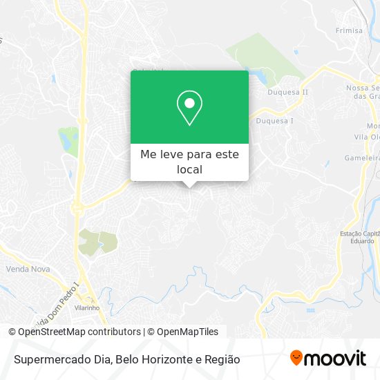 Supermercado Dia mapa