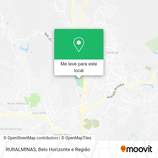 RURALMINAS mapa