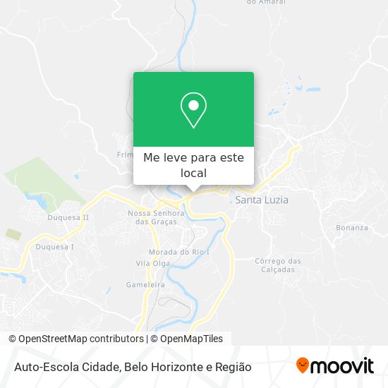 Auto-Escola Cidade mapa
