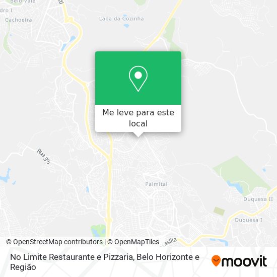No Limite Restaurante e Pizzaria mapa