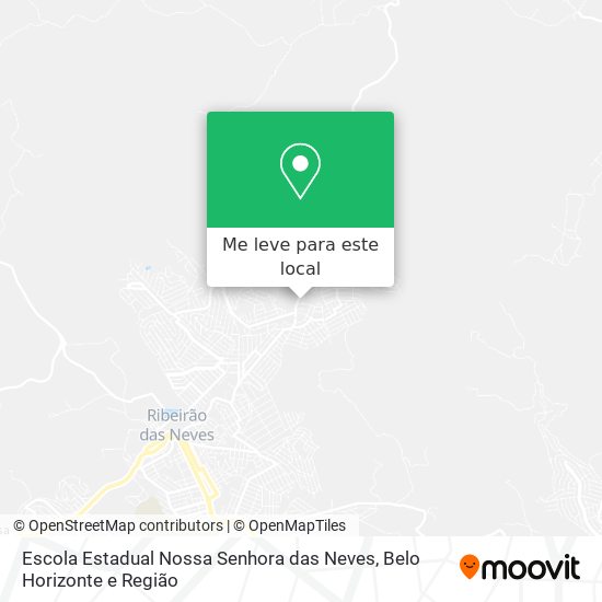 Escola Estadual Nossa Senhora das Neves mapa