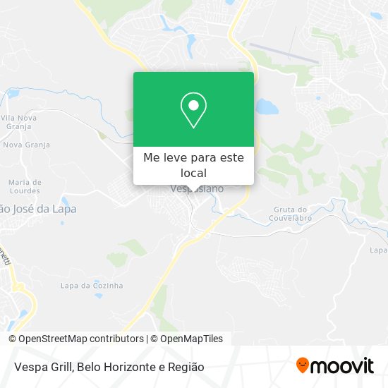 Vespa Grill mapa