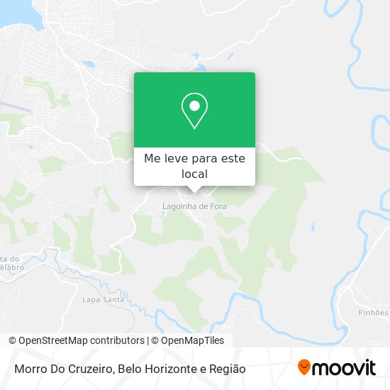 Morro Do Cruzeiro mapa