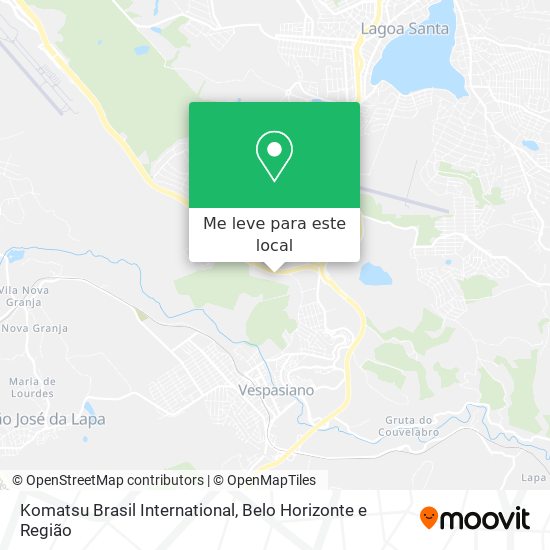 Komatsu Brasil International mapa