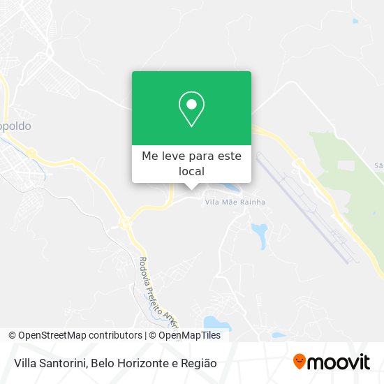 Villa Santorini mapa