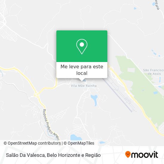 Salão Da Valesca mapa
