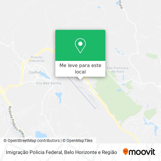 Imigração Policia Federal mapa