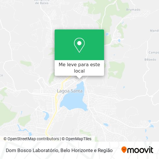 Dom Bosco Laboratório mapa