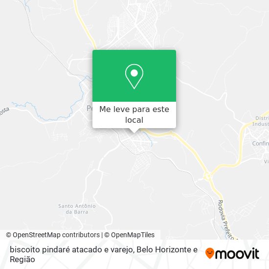 biscoito pindaré atacado e varejo mapa