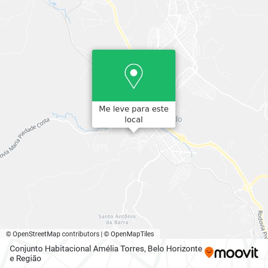 Conjunto Habitacional Amélia Torres mapa