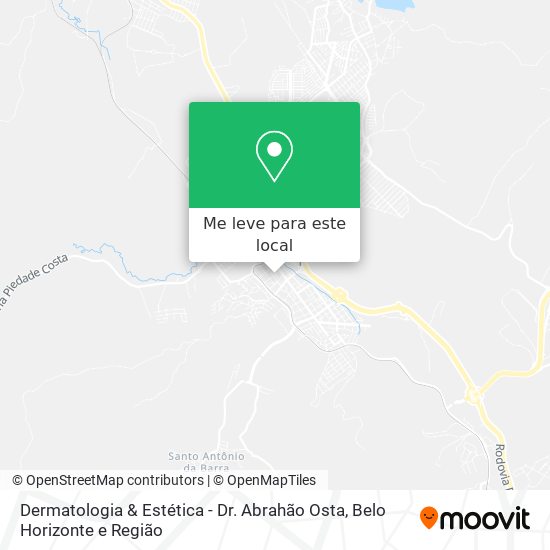 Dermatologia & Estética - Dr. Abrahão Osta mapa