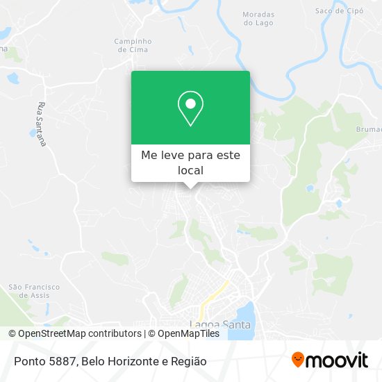 Ponto 5887 mapa