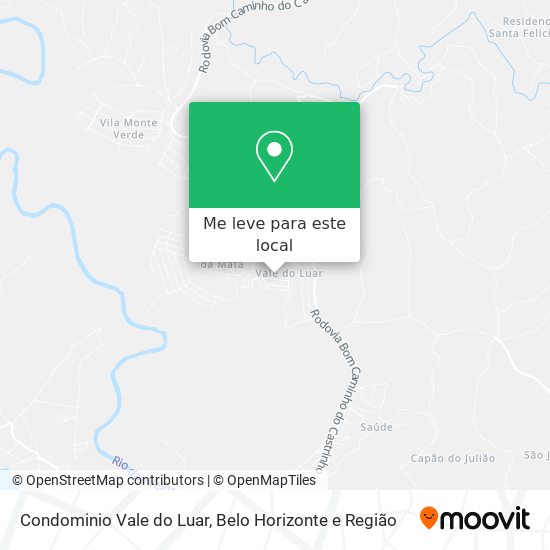 Condominio Vale do Luar mapa
