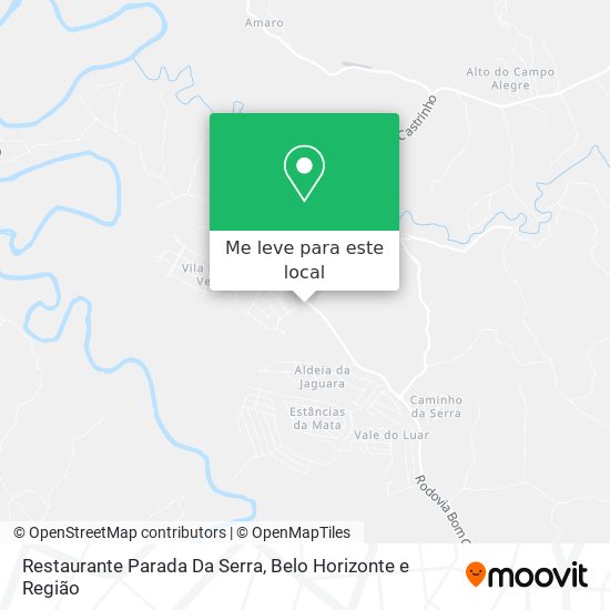 Restaurante Parada Da Serra mapa