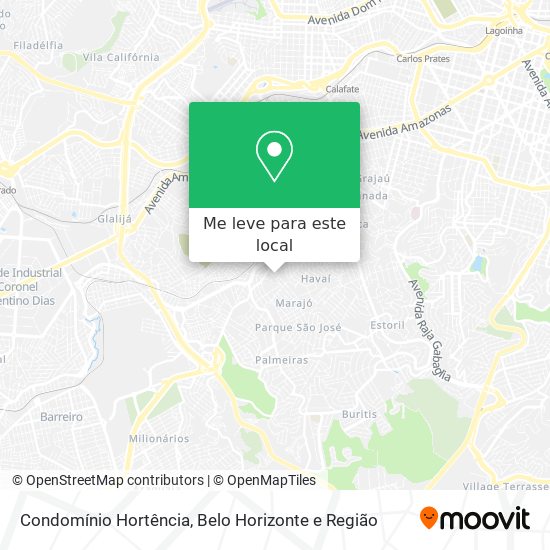 Condomínio Hortência mapa