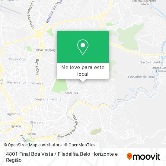 4801 Final Boa Vista / Filadélfia mapa