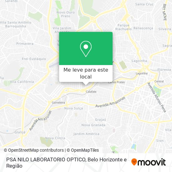 PSA NILO LABORATORIO OPTICO mapa