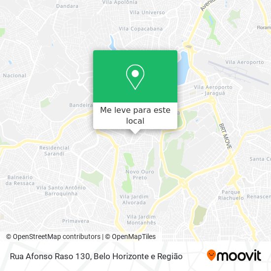 Rua Afonso Raso 130 mapa