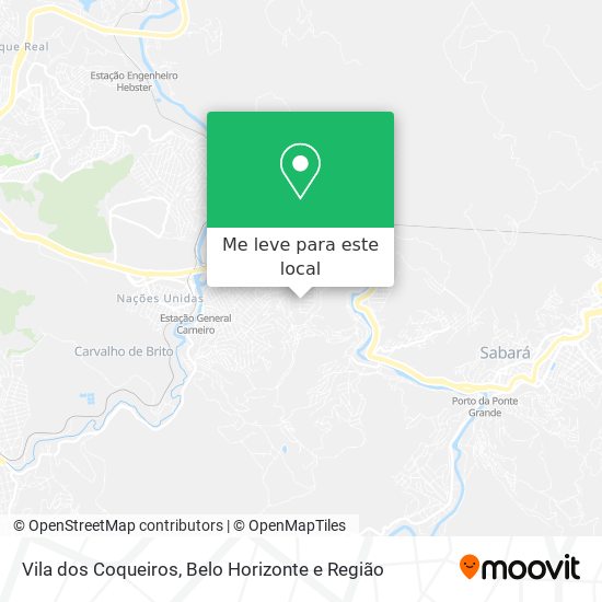Vila dos Coqueiros mapa