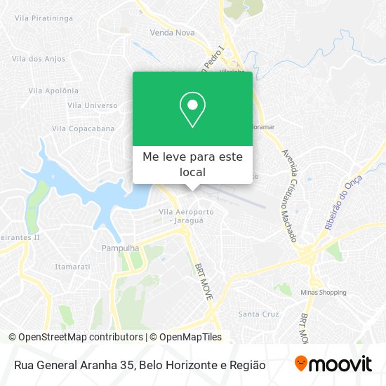 Rua General Aranha 35 mapa