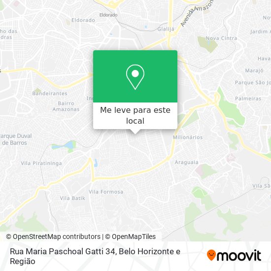 Rua Maria Paschoal Gatti 34 mapa