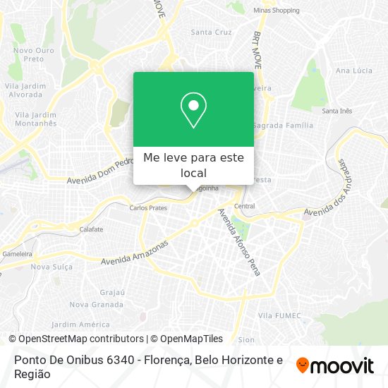 Ponto De Onibus 6340 - Florença mapa