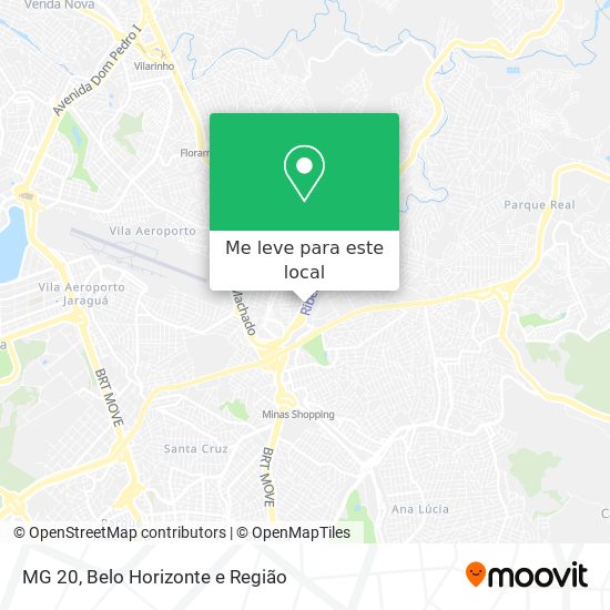 MG 20 mapa