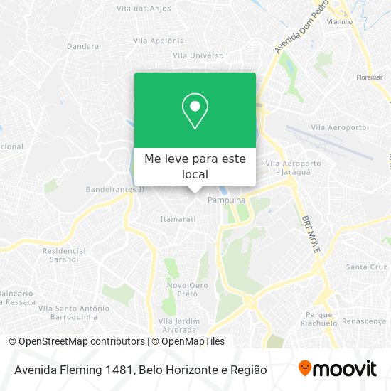 Avenida Fleming 1481 mapa