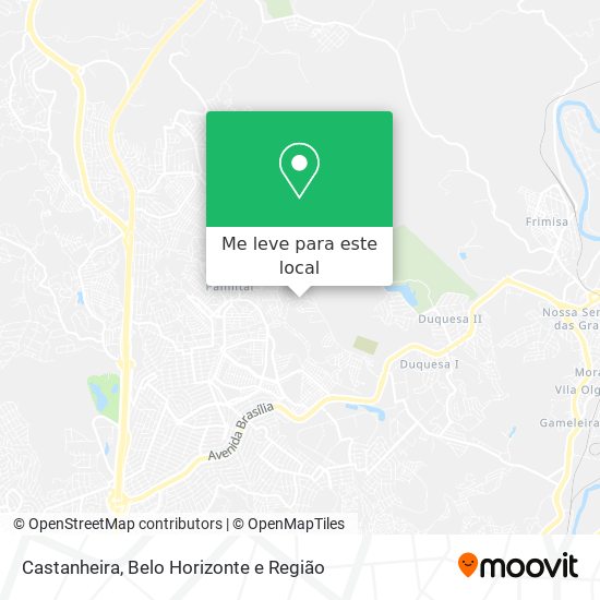 Castanheira mapa