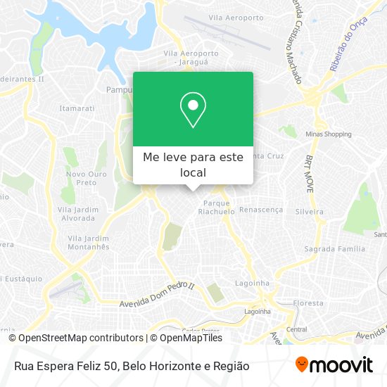Rua Espera Feliz 50 mapa