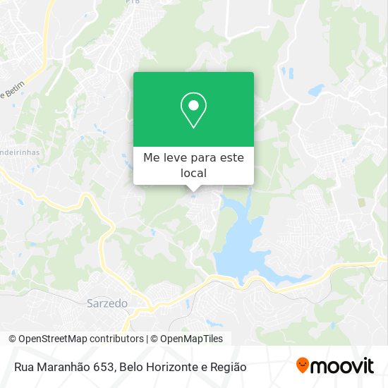 Rua Maranhão 653 mapa