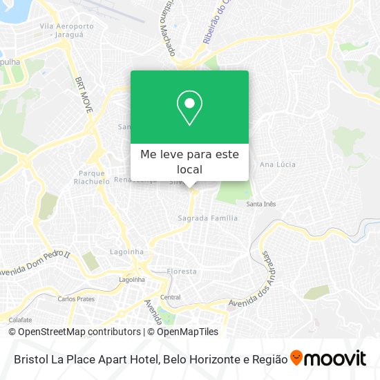 Bristol La Place Apart Hotel mapa