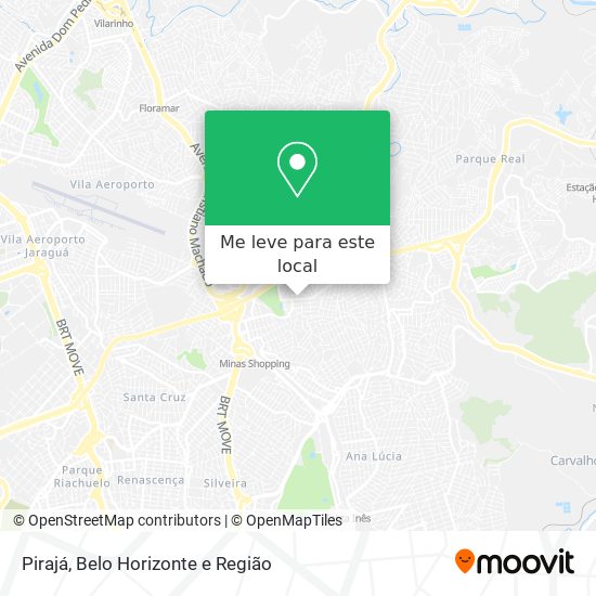 Pirajá mapa