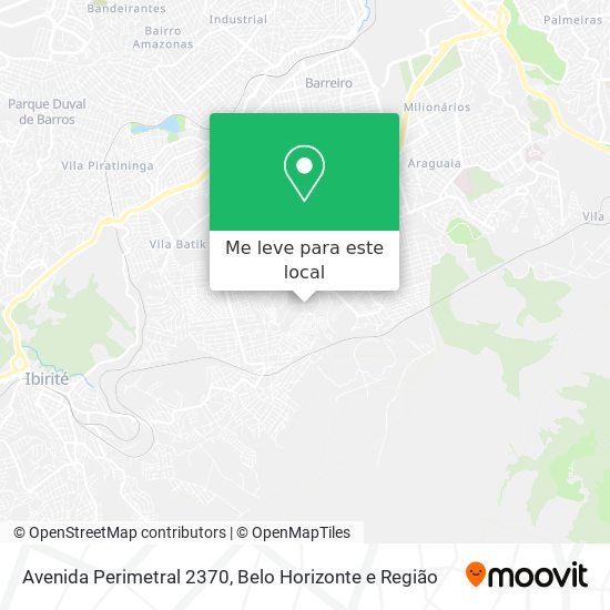 Avenida Perimetral 2370 mapa