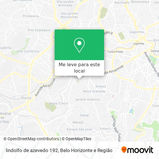 lindolfo de azevedo 192 mapa
