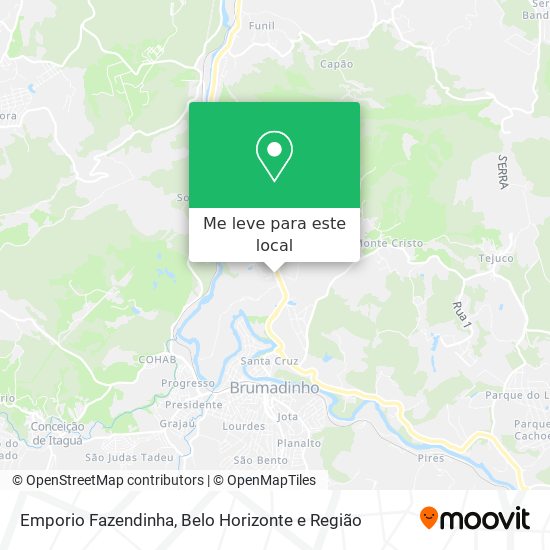 Emporio Fazendinha mapa