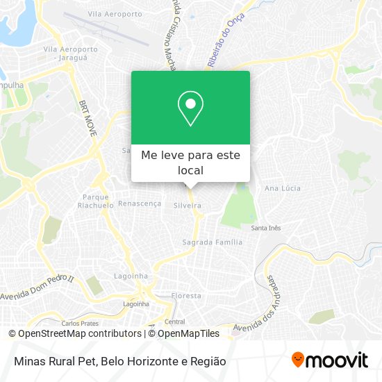 Minas Rural Pet mapa