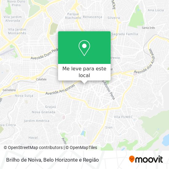 Brilho de Noiva mapa