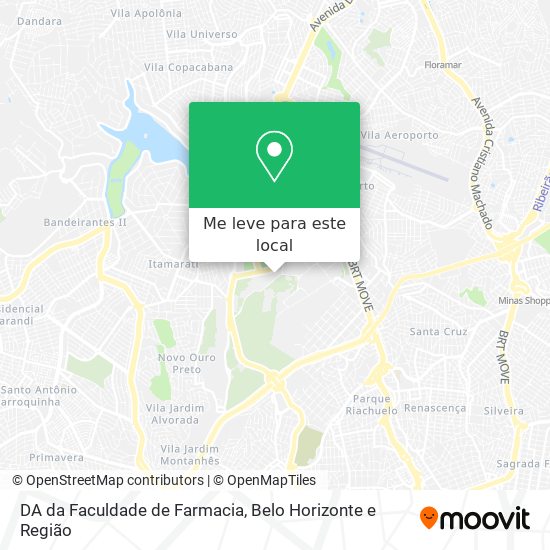 DA da Faculdade de Farmacia mapa