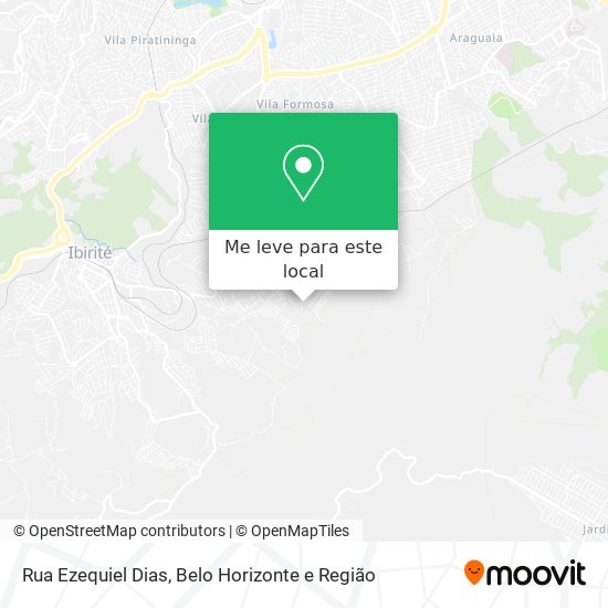 Rua Ezequiel Dias mapa