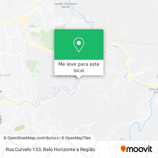Rua Curvelo 133 mapa