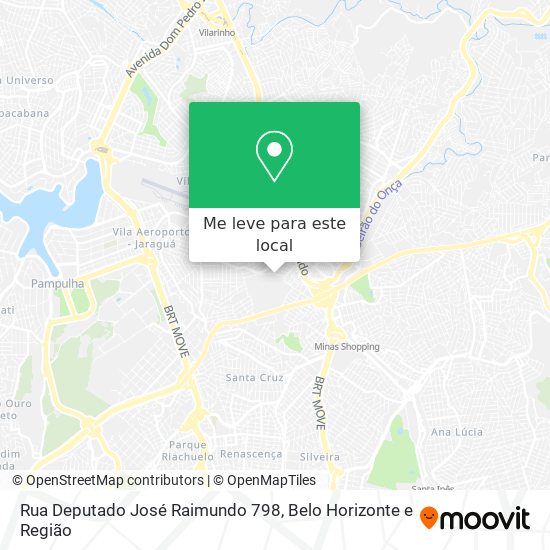 Rua Deputado José Raimundo 798 mapa