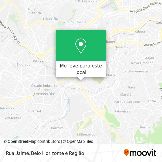 Rua Jaime mapa