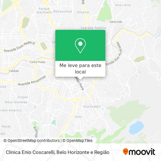 Clinica Enio Coscarelli mapa