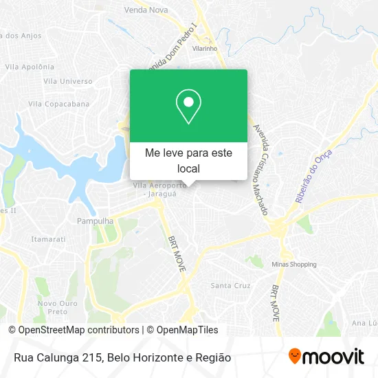 Rua Calunga 215 mapa