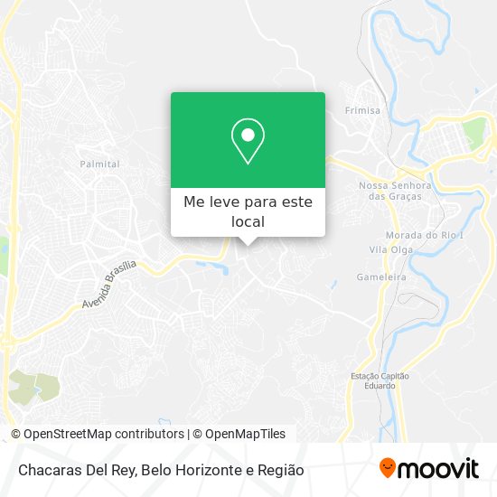 Chacaras Del Rey mapa
