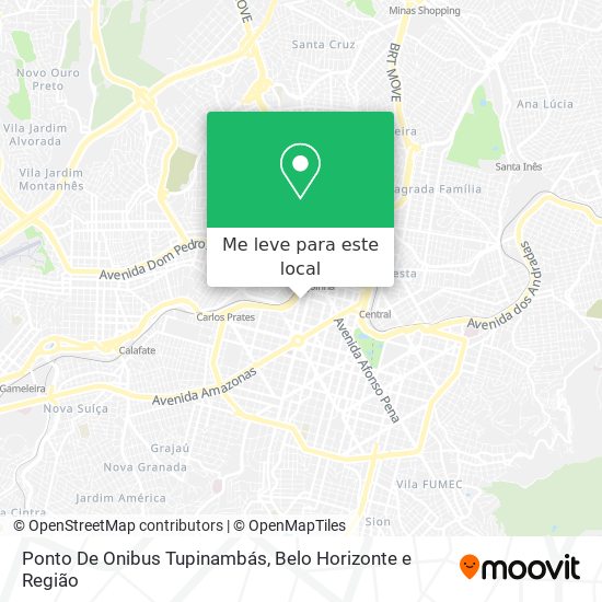 Ponto De Onibus Tupinambás mapa