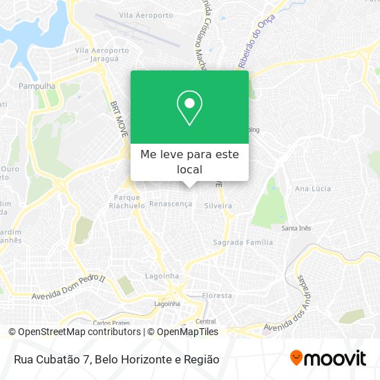 Rua Cubatão 7 mapa